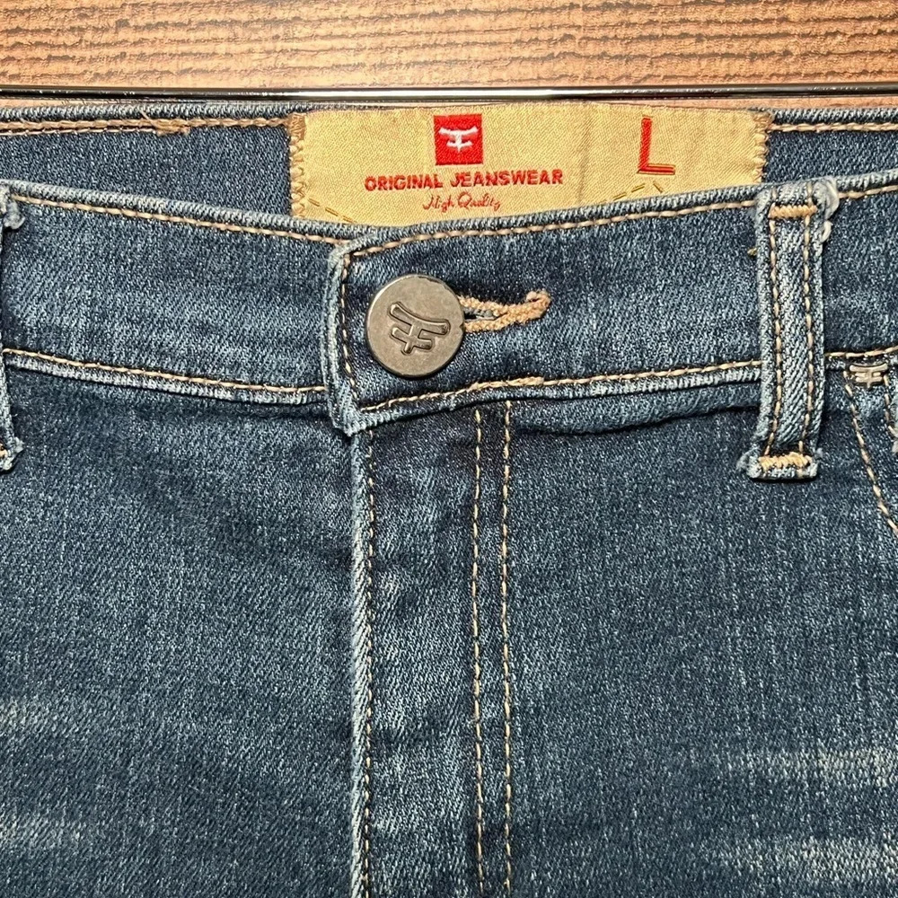 🌻 Kosiuko Jeans Women's size L Boot Cut RARE Vintage Argentina - Picture 3 of 9